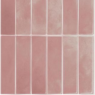 pink peel and stick tiles 